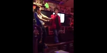 Video: Daniel Radcliffe and his girlfriend rap ‘Slim Shady’ like pros in a bar in California