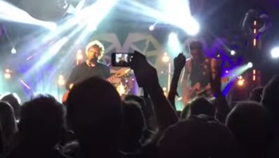 Video: Ed Sheeran and Snow Patrol playing ‘Chasing Cars’ at a festival last weekend