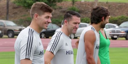 Video: Robbie Keane destroying Steven Gerrard in an accuracy challenge