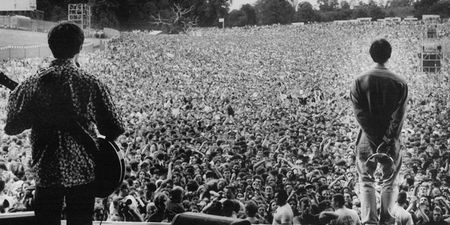 Video: 20 years ago today Oasis and REM rocked Slane while Johnny Depp watched on
