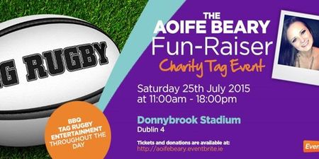 Special fundraiser for Berkeley survivor Aoife Beary to take place in Dublin this Saturday