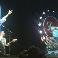 Video: Dave Grohl’s doctor sings ‘Seven Nation Army’ after checking up on him on stage in Boston