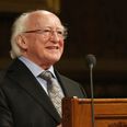 President Higgins leads housing crisis debate in rousing speech on Saturday
