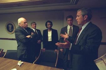 Gallery: 17 brand new images from inside the White House on September 11, 2001