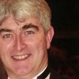 PIC: Dermot Morgan’s sons with a stunning giant mosaic of their dad in Dublin