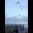 Video: Irish guy pulls off amazing kite surfing jump in yesterday’s high winds