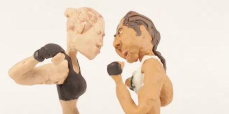 Video: Ronda Rousey knocking out Bete Correia in claymation is excellent