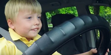 Video: This 3-year-old taxi driver has been pranking people around Dublin