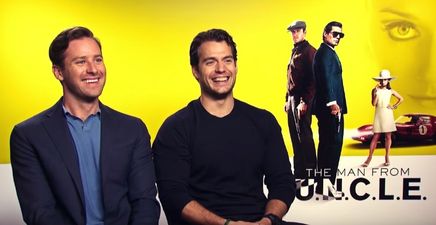 Video: JOE meets Henry Cavill and Armie Hammer, the stars of The Man From U.N.C.L.E.