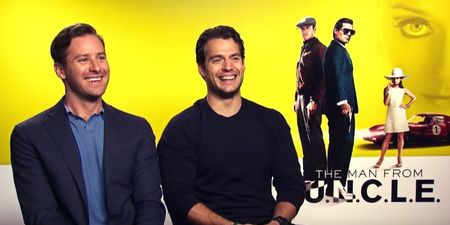 Video: JOE meets Henry Cavill and Armie Hammer, the stars of The Man From U.N.C.L.E.