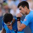 Novak Djokovic complains about the smell of cannabis on court at the Rogers Cup