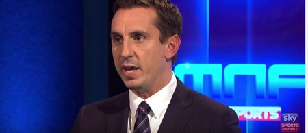 Everyone was shook by Gary Neville’s assessment of Arsenal’s performance against Man City