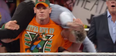 VIDEO: Jon Stewart got laid out on WWE RAW last night