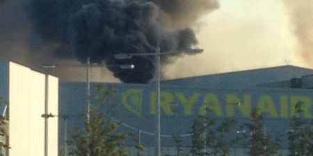 PIC: Flights have now resumed at Dublin Airport following a fire this morning