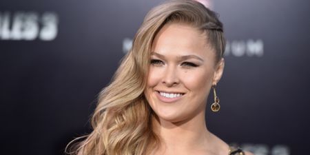 VIDEO: Proof that Ronda Rousey might go out on a date with you if you ask nicely