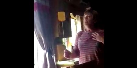 Video: An Irish Mammy takes on a bee in her kitchen – there’s only one winner [Strong language]