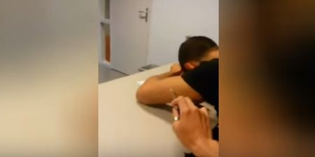 VIDEO: Teacher has the most unusual and angry way of dealing with a student sleeping in his class