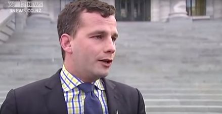 VIDEO: New Zealand politician caught on camera saying “The French love the cock”