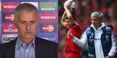 VIDEO: Jose Mourinho responds to Steven Gerrard’s claims that he’s fallen out with John Terry