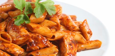 Pure and Simple Recipe of the Day: Grilled chicken with penne pasta