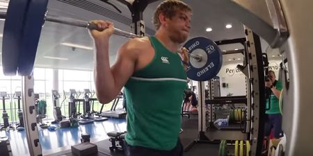 VIDEO: The gym routine of the Irish forwards is very impressive