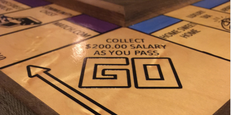 PICS: Man uses a very unique Monopoly board to propose in ingenious way