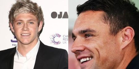 PIC: Who knew New Zealand’s Dan Carter and One Direction’s Niall Horan were pals?