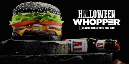 PIC: Burger King’s black Halloween whopper has a weird effect on you… and the Internet loves it