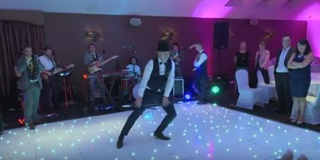 VIDEO: This lad pulled out every one of the stops for his wedding dance