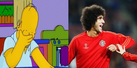 PIC: The Man United Twitter account was asking for trouble with this Marouane Fellaini tweet