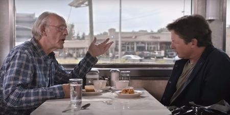 VIDEO: Michael J Fox and Christopher Lloyd discuss Back to the Future’s predictions for 2015