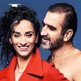 PICS: Cantona subverts stereotype by posing naked for magazine with fully clothed wife