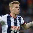 James McClean caused uproar at the end of West Brom v Sunderland today