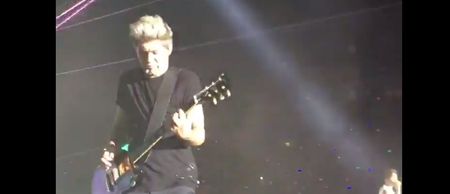 VIDEO: Niall Horan was not happy when this Belfast fan threw water at him on stage
