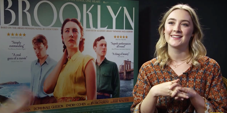 VIDEO: JOE meets Saoirse Ronan to talk J1s, Hollywood and she sings us karaoke
