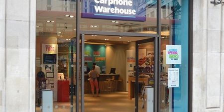 486 jobs lost as Carphone Warehouse closes all Irish stores