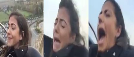 VIDEO: Must-see footage of the most terrified person ever to go on the rollercoaster at Tayto Park