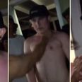 VIDEO: This guy acting the hard man at a house party was put in his place really fast