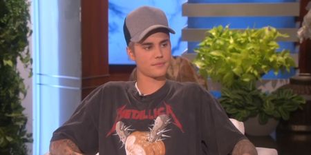 Justin Bieber wore a Metallica t-shirt on TV and metal fans lost the plot
