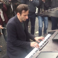 VIDEO: Pianist plays Imagine by John Lennon at Paris memorial site