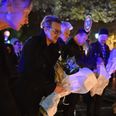 PICS: U2 lay wreaths at shrine near the scene of the Paris attacks