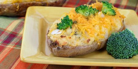 Pure and Simple Recipe of the Day: Double-Baked Kale and Broccoli Stuffed Potatoes