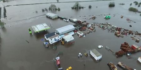 VIDEO: Unbelievable drone footage of the terrible flooding in Donegal and Tyrone