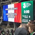 VIDEO: Fan footage of Bosnian fans shouting during minute’s silence for Paris victims