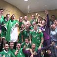 VIDEO: Amazing scenes inside the Irish dressing room after tonight’s game