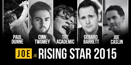 JOE Men of the Year Awards 2015: Rising Star