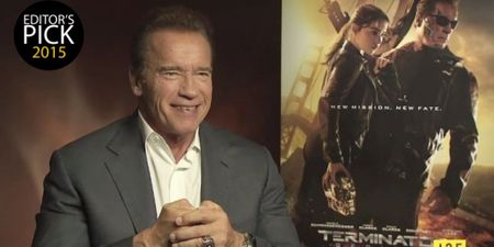 EXCLUSIVE VIDEO: JOE meets Arnold Schwarzenegger