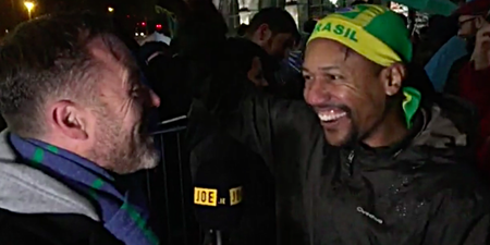 VIDEO: JOE meets U2 fans at first of their homecoming gigs