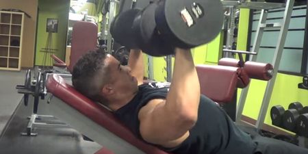 Easy Exercise of the Week: Incline Dumbbell Press