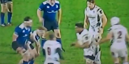 VIDEO: Ulster’s Nick Williams produced one of the hand-offs of 2015 against Leinster